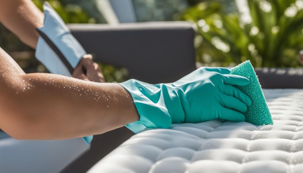 cleaning outdoor furniture covers