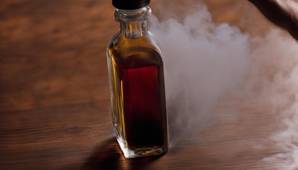 using vinegar to remove smoke smell
